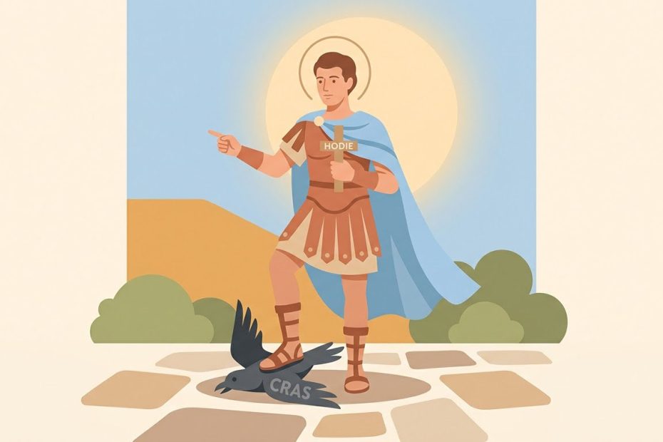 Saint Expedit - Illustration prière catholique